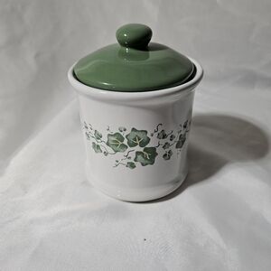 Corelle Callaway Green Ivy 4" Canister